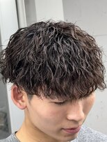 オーバル ジングウマエ(OVARL jingumae)&nbsp;縦落ちツイストスパイラルラウンドマッシュ