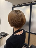 レト 梅田店(LETO)&nbsp;襟足美人×丸みショート