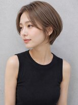 ガーディナ(Gardina)&nbsp;ショートカット ベージュ 髪質改善 顔周りレイヤー 20代