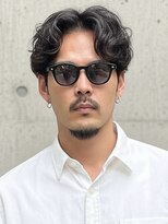 ニューヨークニューヨーク メン 垂水店(NYNY MEN)&nbsp;センターパート×ニュアンスパーマ