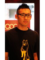 ココアール けやき通り(COCO.R) 眼鏡短髪 ざっくりキメる