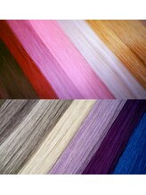 専門店だからこそ【選べる種類と長さ、色の豊富さ】が魅力♪