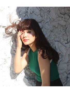 ボタニウム バイ アールサロン(BOTANIUM by RrSALON) 【BOTANIUM】外国人風厚めバング×ピンクブラウニー