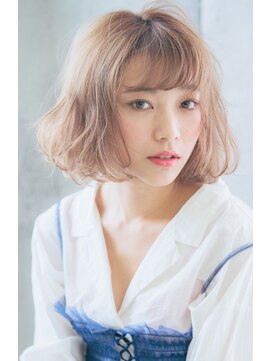 ネオリーブギンザ 銀座店(Neolive GINZA) ワンカールボブ☆明るめカラー☆銀座美容室