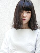 ブロック ジャポン(bloc japon) ニュアンシーぱっつんボブ・ツヤ感・とろみ・ミディ・ロブ