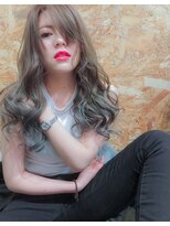 ロアークヘアー(LOARK HAIR)&nbsp;【LOARK】アディクシーカラーでシルバーグラデーション