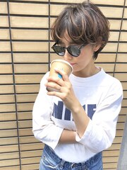 インスタID→ ara_sundy☆ワンサイドショートハンサムショート