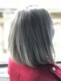ルーツ 千葉店(Roots)&nbsp;ブリーチカラー。 イルミナカラー。 グレージュ。