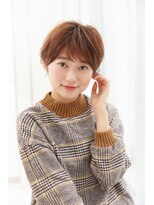 極ゆるパーマがポイント！大人フェザーショートスタイル