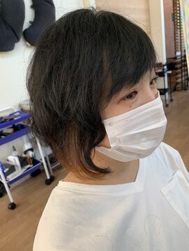 インプレス ちとせモール店(impres) さーらりとしたーインナーカラー♪( ´▽`)