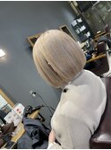 【REJOICE hair EN】ホワイトブロンド　担当AKIRA