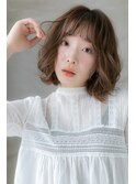 グレーベージュランダムパーマエギョモリ303z大宮10代20代30代