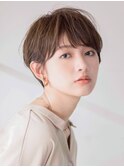 ショートボブ 大人可愛い 美シルエット 青山 表参道 30代40代