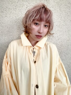 ジェクイン(dekujin) 大人可愛い顔まわり 小顔ショートボブ前上がり