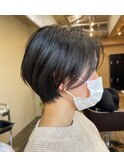 コンパクト丸みショート