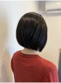 前下がりボブ