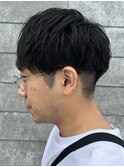 メンズマッシュパーマツイストスパイラルパーマ波巻きパーマ