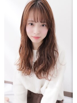 コリ 氷川台店(cori) ロブヘア/オリーブベージュ/ロングレイヤー/鎖骨ミディアム