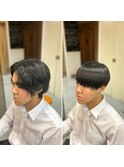 縮毛矯正で叶う韓国風メンズマッシュ＃横浜＃竹永