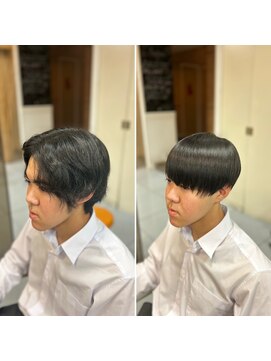 アッシュ 桜木町店(Ash) 縮毛矯正で叶う韓国風メンズマッシュ＃横浜＃竹永
