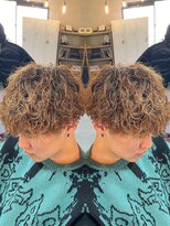 オーバー 町田店(OVER)&nbsp;刈り上げマッシュ×波巻きスパイラル