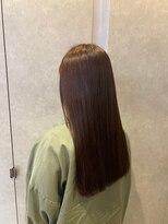 ジールサロン つくば本店&nbsp;艶ブラウンカラー/20代30代
