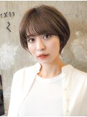 ナチュラルくびれショート/大人ショート/20代30代40代