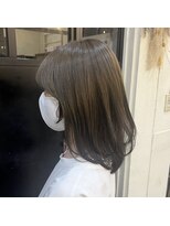 ボアップ 新居浜店(boappu) #オリーブカラー#透明感カラー#赤み消しカラー