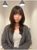 ◎韓国ヘアー顔周りレイヤーおくれ毛前髪新潟長岡宮関