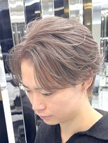 メンズヘアセンス 渋谷(MEN'S HAIR SENSE)&nbsp;フェザーショート/刈り上げセンターパート/フェザーパーマ/渋谷