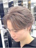 フェザーショート/刈り上げセンターパート/フェザーパーマ/渋谷
