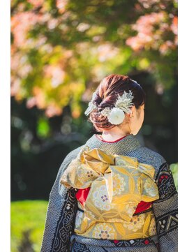 ブルー(Blu) 【Blu hairclinic&design】2025年成人式スタイル☆