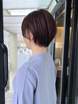 ハピネス 河原町店(Happiness) 丸みショート　就活カラー　京都美容室　進詩織