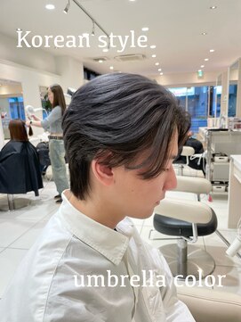 アッシュ 武蔵小金井店(Ash) アンブレラカラー×グレー