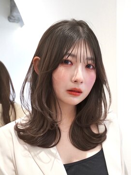 アンアミ シブヤ(Un ami shibuya) くびれヘア/レイヤーカット/ミディアムヘア/大人ヘア