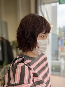 マシェリ(ma cherie) 顔周りレイヤーボブ