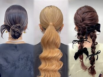 クレア(Crea)の写真/【表参道駅徒歩10秒】【浴衣着付】ヘアセット＋浴衣着付け 8800円（スマート決済のみ対応）
