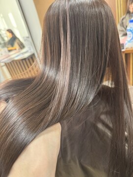 アローズ(arose) 明るめカラーでも毎日艶髪！髪質改善縮毛矯正