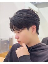 ジーナ 天神(Zina)&nbsp;【Zina】メンズ/韓国/センターパート/縮毛矯正/福岡/天神/大名