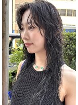 トリッカ 銀座(tricca)&nbsp;ニュアンスパーマ/ウェーブヘア/イメチェン/簡単スタイリング