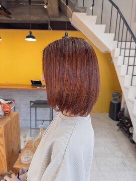 ノア(noa.) 秋先取り、ハイライトオレンジカラー