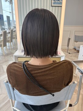 ヘアーアンドメイク ニューヨークニューヨーク 姫路店(Hair&Make NYNY) パツっとボブ