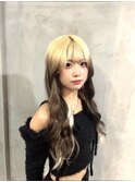 ◎デザインカラー×プルエクステ