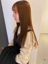 ニードバイスケール(NEED by SCALE)&nbsp;ナチュラルベージュ、ストレートヘア