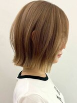 エリマ 横浜西口(elima)&nbsp;横浜西口イルミナカラータッセルボブオリーブベージュカラー韓国