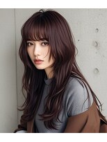 エイチ ウルフカット 大阪梅田(811)&nbsp;シースルーマッシュウルフカットアンブレラカラーショートボブ