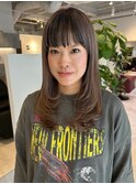 【marfe】前髪インナーカラー＿フェイスフレーミング＿レイヤー