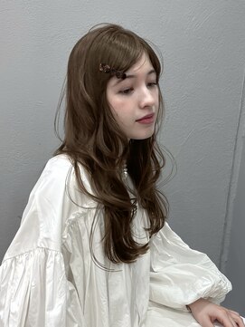 ボタン コロン 表参道 原宿(VOTAN COLON) オリーブブラウン/レイヤーカット/透明感カラー/韓国ヘア