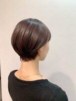 ルッソリベラ 池袋(Lusso libera)&nbsp;ココアブラウン×ベリーショート[30代/40代/50代]