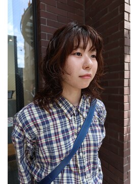 サロウィン 熊本上通り店(SALOWIN) 熊本 上通り レイヤー×ニュアンスパーマ